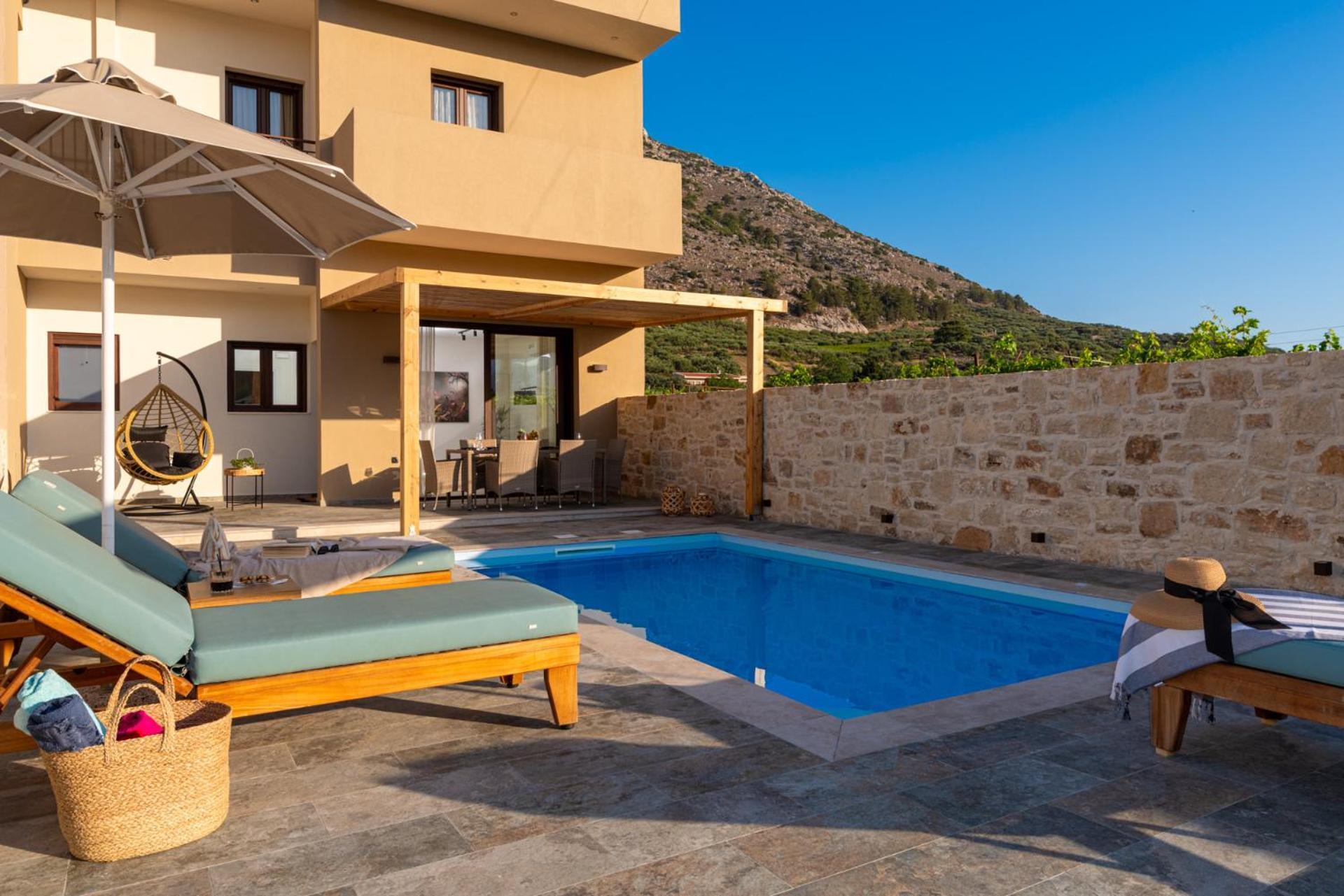 Irisma Luxury Villa With Private Pool Archanes Dış mekan fotoğraf