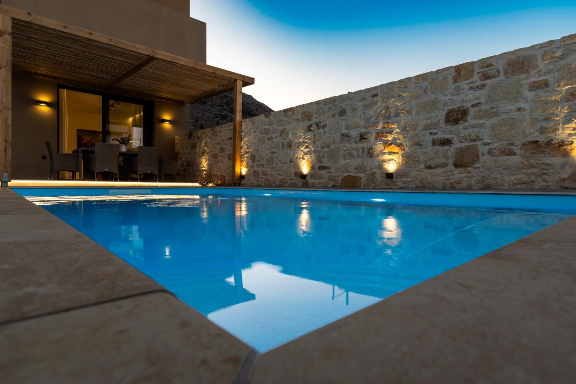 Irisma Luxury Villa With Private Pool Archanes Dış mekan fotoğraf